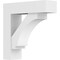 Ekena Millwork Standard Imperial Architectural Grade PVC Bracket With Block Ends, 5"W x 18"D x 18"H BKTP05X18X18IMP05 - alternate 1
